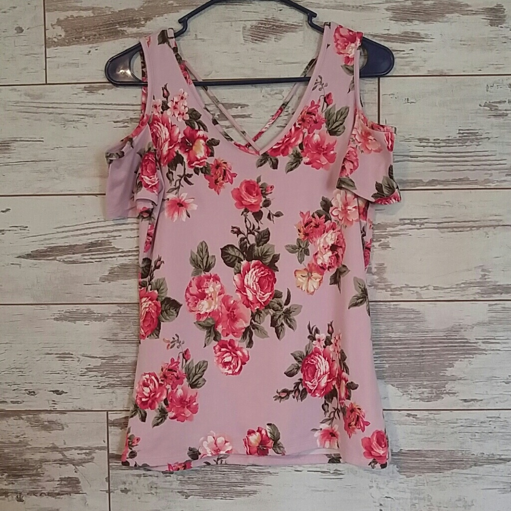 Soft Floral Top